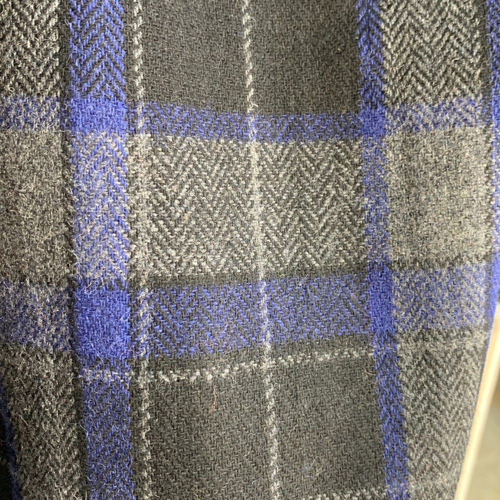 Chadwick’s of Boston womens wool blend plaid pencil skirt size 4 academia preppy - Picture 7 of 8